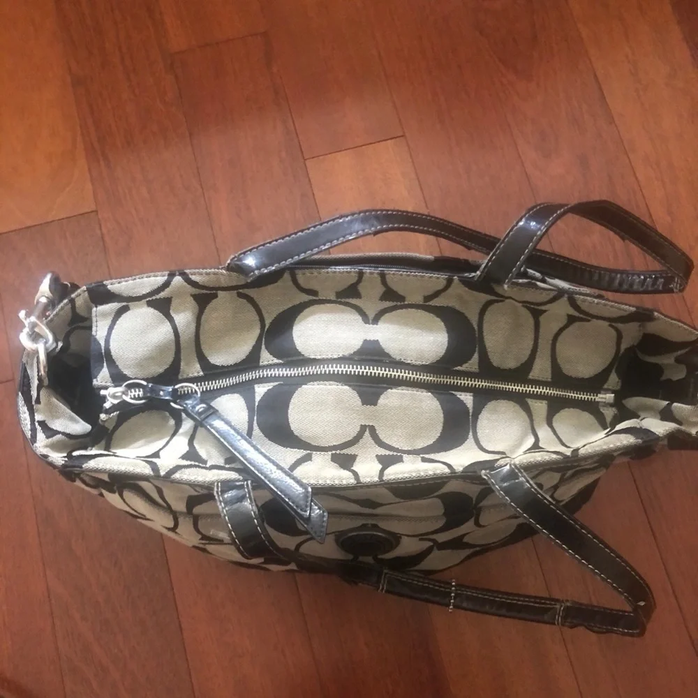 Coach Signature Multifunction Diaper Travel bag